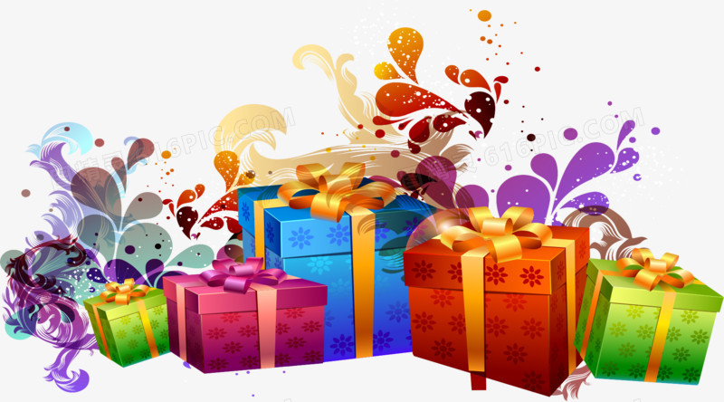 花紋禮物盒圖片免費下載_PNG素材_編號158i2wd31_圖精靈