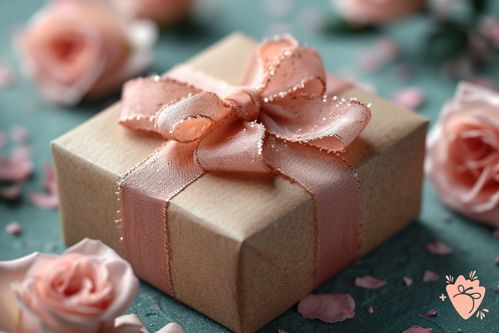 送禮物美觀彩帶蝴蝶結包裝禮物圖片攝影圖 創意海報設計