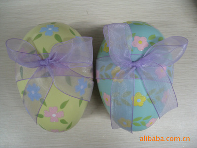 【供應復活節產品/工藝品/禮品 PE塑料彩蛋(圖)】價格,廠家,圖片,彩蛋,溫州宏運工藝制品-