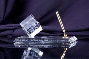 羊年辦公擺臺水晶三件套