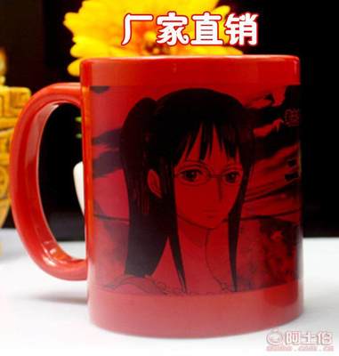 綿特批發熱轉印全彩變色杯 創新魔術杯，定制DIY廣告禮品新選擇